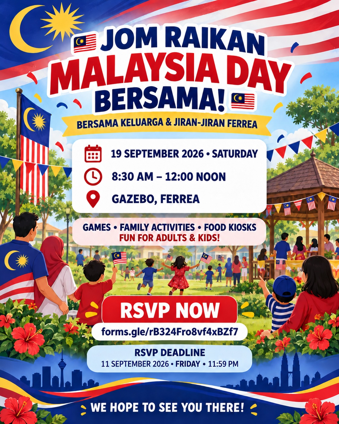 Let’s Celebrate Malaysia Day Together at Ferrea! 🇲🇾